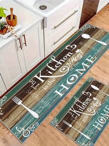 Zestaw 1/2/3 zmywalnych dywaników kuchennych w stylu boho, antypoślizgowa wycieraczka z poliestru z podkładem TPR, miękki aksamitny dywanik kuchenny – idealny do kuchni, pralni i korytarza