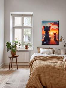 WB 1 pièce Affiche des Supers Nanas sans cadre, peintures décoratives pour la maison, affiches vintage classiques. Décoration de salle, bar, café, style nordique pour la maison, chambre à coucher