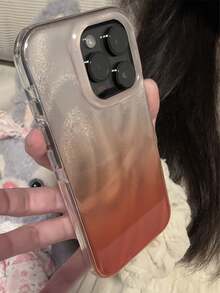 奢华豹纹手机壳，兼容 17 Pro Max、17 Pro、17 Air、17、16、15、14 Plus、13、12 Pro Max、11，时尚防震后盖 - 漸層橙 - 查看 5