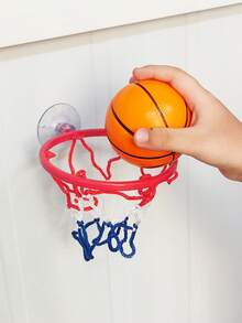 6cm Mini Basketball Hoop, No Drill Basketball Board, Basketball Rack, Shooting Basket, Ball Sense Training Ball, Stress Relief