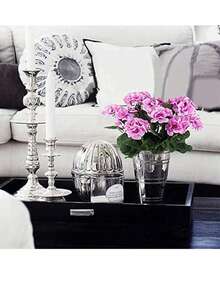 4pcs/1pc/2pcs Artificial Geranium Flowers With Green Foliage, Realistic Silk Flowers For Indoor & Outdoor Decor, Perfect For Garden, Porch, Patio, Window Box, And Hanging Planter, Maintenance-Free Plants