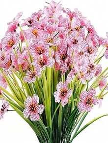 10pcs Artificial Decorative Plants, UV-Resistant Fake Greenery For Outdoor, High-Quality Anti-Oxidation Boston Fern Real Touch Realistic Fake Plants For Home/Kitchen/Room Decor, Wall Decor, Indoor/Outdoor Hanging Planters, Spring/Summer Garden Yard Decor, Halloween Decor, Home Decoration Artificial Flowers, Mother's Day & Valentine's Day Decor Gifts Birthday Graduation - Multicolor - View 14