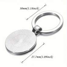 1 Piece Dart Board Shaped Keychain For Young Men And Women With Distinctive Silhouette And Edgy Personalized Look Adopting Exquisite Fine Craft Lightweight Portable Design As Delicate Bag Pendant And Daily Decor Ornament Easy To Collocate All Kinds Of Casual Outfits Ideal For Summer Seaside Beach Moments Graduation Season Events Travel Trips Holiday Retreats Outdoor Camping Vacation Gatherings Daily Commute Street Outfit Matching And Fine Gift Collection 2026 New Arrival Must-Have Fashion Keychain Charm - Style 1 - View 3