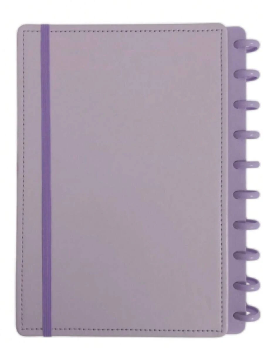 Smart Notebook A5 / B5 / A4 With Removable Discs 80 Sheets - Blue, Pink, Light Pink, Green, Lilac And Black - 紫丁香 - 查看 1