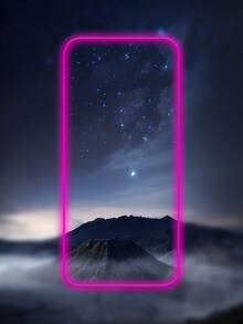 【2片装】高清气泡膜屏幕保护膜，带紫色夜光，夜间发光方便查找手机，个性化设计，护眼，超清晰，兼容所有保护壳，防刮擦，防震，全覆盖，易于安装，兼容 6/7/8/X/XR/11/12/13/13 mini/13 pro/13 pro max/14/14 plus/14 pro max/15/15 plus/15 pro/15 pro max/16/16 plus/16 pro/16 pro max/17/17 Air/17 Pro/17 Pro Max/17e - 紫色 - 查看 5