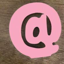 6-Inch Pink Wooden Letters, Unfinished Wooden Letters For Wall Decoration, Decorative Vertical Letters, And Decorative Signage For Craft Home Party Projects - Pink - View 9