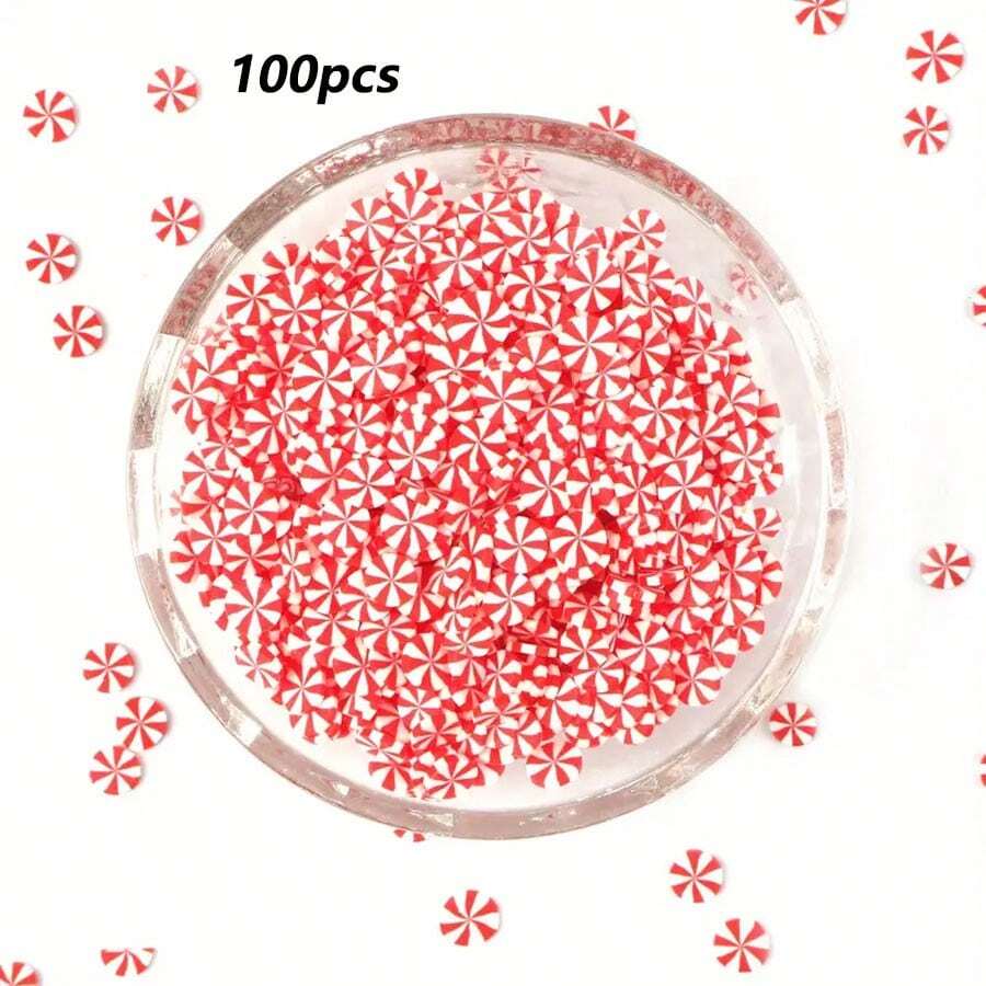 50pcs,Red And White Candy Cane Decoration Set, Perfect For Diy Christmas Handicrafts, Tree Decorations And Holiday Home Decorations, Christmas Tree Festive-Themed Decorations Candy Cane Christmas Decorations