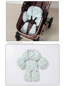 وسادة مقعد من الفرو المنفوش لعربة الأطفال قطعة واحدة، وسادة مناسبة لجميع المواسم لعربة الأطفال، المهد، عربة الدفع، إكسسوارات الطفل الحديث الولادة