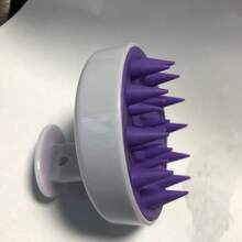 1个硅胶头皮按摩洗发刷,头皮清洁刷,去角质头皮按摩器,头发和头皮按摩刷,浴室配件 - 返校洗发刷,符合人体工程学的头皮清洁洗发刷 - 温和去角质按摩器,适合所有发质 - 彩色 - 查看 24