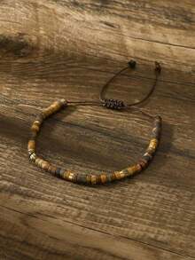 Inspirational Gifts Bracelets For Women Healing Natural Stone Bracelets - Get Well Soon Gifts For Women Best Friends Sister Girls - Life Is Tough But So Are You Bracelet - A-a 碧玉石-生活艱難 - 查看 7