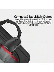 Lenovo N210便攜式無線滑鼠 輕薄設計易攜帶 低功耗自動休眠 精準感應器 防滑滾輪 即插即用穩定連接 - 黑色 - 查看 4