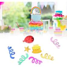 eecoo 60 G/Bolsa Globo de de Cumpleaños, Boda, Colorido, Lentejuelas, Confeti, Decoración, Suministros de Adorno para Fiestas, para Temas de Cumpleaños, Bodas, - 1 - Ver 5