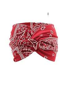 1 pieza Diadema ancha de estilo bohemio para mujer, turbante extra grande, diadema para hacer ejercicio, diadema de moda para yoga, accesorios para el cabello grueso y retorcido, pañuelos para mujer