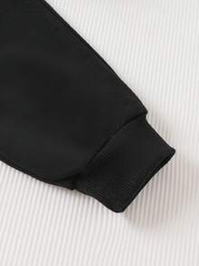 3 paia di pantaloni sportivi casual con tasche, di colore unito, alla moda, per autunno/inverno, per ragazzi