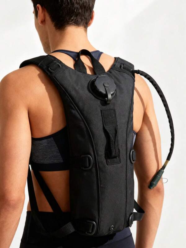 Cycling Hydration Pack Lightweight Bike Bag Hydration Backpack For Men And Women Splash-Resistant Fabric Hiking Bag Adjustable Chest Straps And Reflective Running Hydration Vest For Running Hiking Cycling Climbing Camping Biking Trail Running Marathon Race Travel Accessories