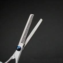 5 Pcs/Set Professional Pet Grooming Stainless Steel Scissors Set For Personal Use: Steel Comb, Flat-Tip Scissors, Nail Clippers, Hair Cutting Scissors Set - 5pcs/set - View 6