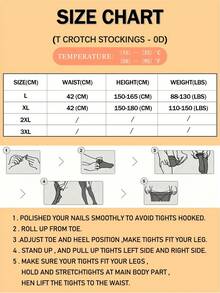 A Pair Of 0D Flat Halloween-Style Long-Legged Skeleton Stockings, Sexy Ultra-Thin Stockings, Visually Stylish For Wearing Outside, Soft And Lightweight Beige Color, Comfortable Without Burden