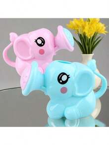 Baby Shower Sprinkler Toy, Elephant Shaped Water Sprayer, Animal Design Shower Toy, Children's Water Play Toy, Baby Bathing Accessories - Multicolor - View 7