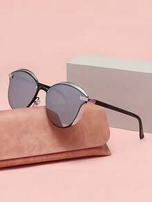 New Fashion Polarized Sunglasses, Slim Face Design, Elegant & Stylish PC (Polycarbonate) Unisex Sunglasses, Suitable For All Seasons