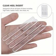 8 Silicone Material High Heels With Anti Slip Inner Lining, Wear-Resistant And Durable Invisible Patch On The Back