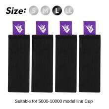 4pcs/Set Fishing Spool Belt Fishing Reel Elastic Spinning Wheel Protection Belt Band Pole Holder Fastener Fish Tackle Tool