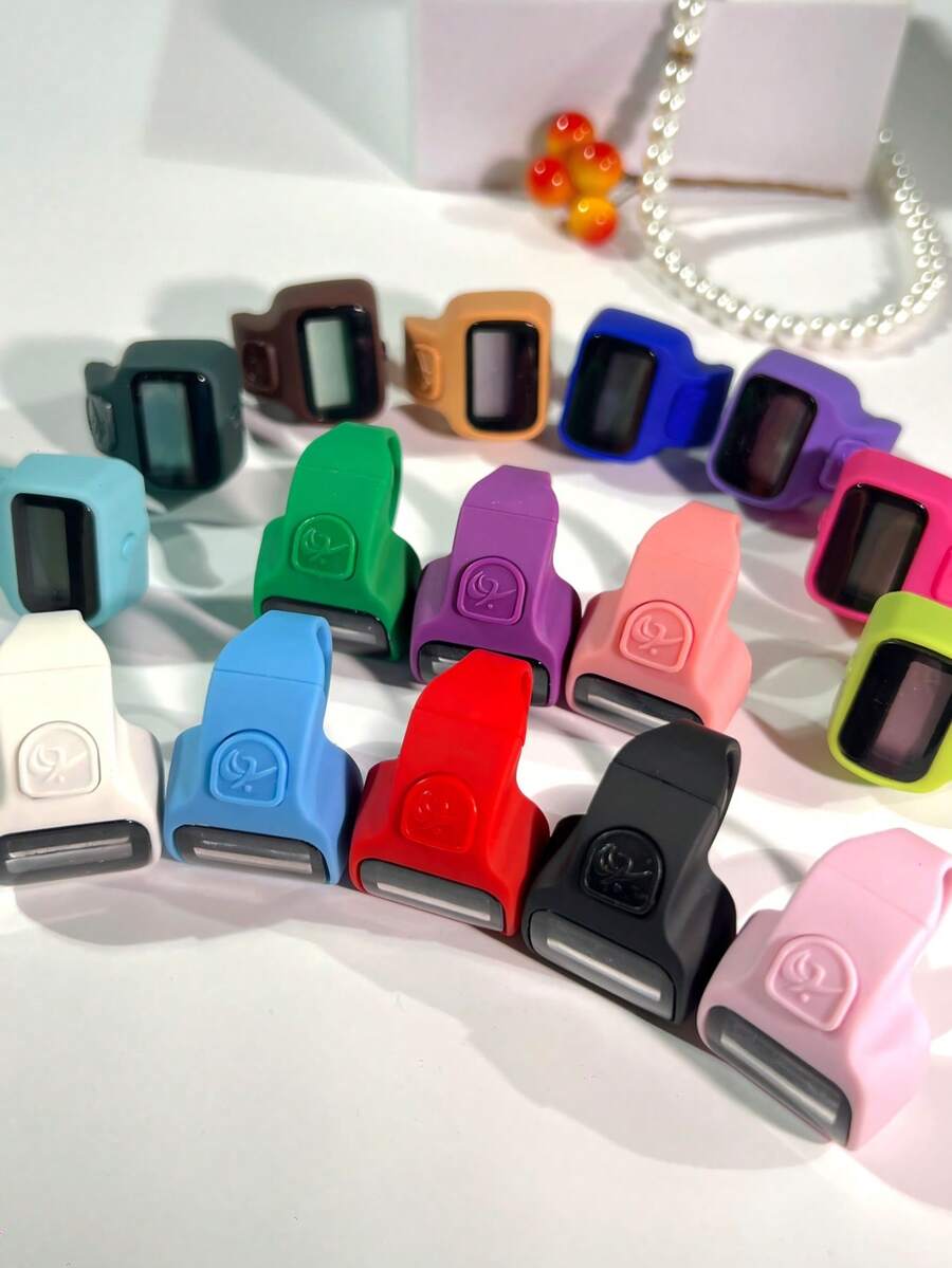 1pc Portable Mini Ring Tally Counter, Compact & Elegant Design, Suitable For Knitting, Prayer (Tasbih), Sports, Games & Other Counting Purposes