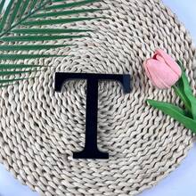 10/20厘米亚克力镜面墙贴，自带可移除字母：A-Z - 亚克力镜面层（带保护膜）+ 1厘米厚粘性泡沫背衬。双层设计营造3D效果；单层使用则呈现简约轮廓。非常适合定制姓名牌、办公室励志标语等。 - 黑色 - 查看 17