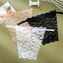 1pcs Elegant Floral Lace Bra Inserts - Light Leakage Prevention & Anti-Glare Shield Pads, 100% Polyester Comfortable Solid Color Lingerie Accessories For Women, 3 Colors (Beige/Black/White), Machine Washable Underwear