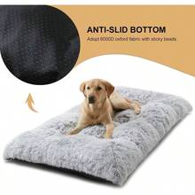 - Camas para perros grandes, cama para perros medianos y grandes, cama de jaula para perros - 36 (35 x 23 pulgadas) + gris - Ver 7