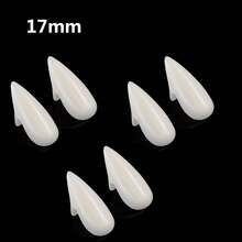 Vampire Teeth Fangs, Halloween Vampire Accessories Realistic Vampire Fangs, Halloween Fake Teeth Cosplay Vampire Costume For Woman Men Halloween Party - Beige - View 19