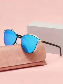 New Fashion Polarized Sunglasses, Slim Face Design, Elegant & Stylish PC (Polycarbonate) Unisex Sunglasses, Suitable For All Seasons