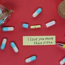 Valentine's Day Gifts For Him Or Her Capsule Notes Pills In Glass Bottle Letter Messages For Couples Mixed Color 90pcs Romantic Relationship Tokens Love Notes - 粉色 - 查看 2