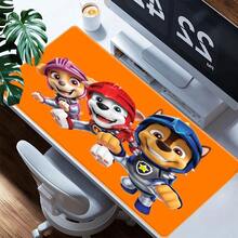 1pc  Cartoon Gaming Mouse Pad - Vibrant Animated Pups In Various Fun Scenes, Durable Large Desk Mat For PC & Keyboard, Ideal For Gamers, Kids' Room & Office Decor, Mouse Pads For Desk