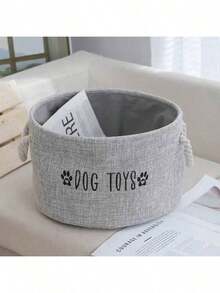 Giỏ đựng đồ chơi cho chó bằng vải nhung dính - Hộp đựng đồ chơi cho thú cưng, Giỏ đựng đồ chơi cho thú cưng rộng rãi - Hộp đựng đồ chơi đa năng có thể gấp gọn với tay cầm chắc chắn, Thích hợp đựng đồ chơi cho chó, quần áo và đồ dùng chải chuốt - Thiết kế dễ vệ sinh, Tạo không gian gọn gàng cho ngôi nhà, Hộp đựng đồ chơi cho chó mèo cao cấp không lộn xộn, Đồ ăn nhẹ cho thú cưng, Phụ kiện, Hộp đựng quần áo bẩn - Nhiều màu - Xem 14