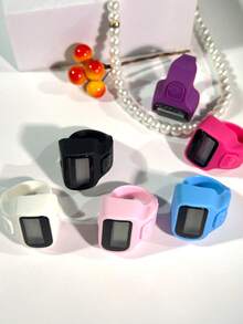 1pc Portable Mini Ring Tally Counter, Compact & Elegant Design, Suitable For Knitting, Prayer (Tasbih), Sports, Games & Other Counting Purposes