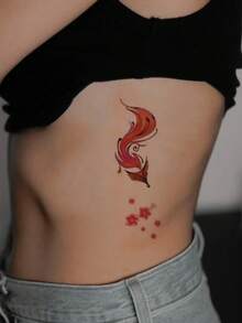 30pcs Assorted Small Size Temporary Tattoo Stickers, Waterproof & Sweat-Proof, Lasting 2-5 Days - Blue - View 6