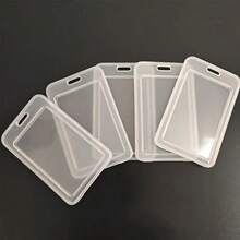 Soporte de tarjetas impermeable y duradero - Protege tarjetas de crédito, bancarias y de transporte de daños. Adecuado para uso en la oficina, tarjetas de comida, portadores de tarjetas de identificación