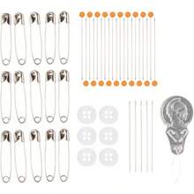 EstiloTendenciaFiskars - Kit De Costura De Viaje De 27 Piezas Con Estuche, Suministros Para Manualidades, Color NaranjaCalidad PremiumVersióN Mejorada - Accesorios de costura 62 piezas - Ver 4