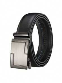 1 szt. 2024 Nowy klasyczny męski pasek biznesowy, pasek ze stopu z automatyczną klamrą i prawdziwej skóry, wysokiej jakości markowy pasek do garnituru dla mężczyzn, prezent dla chłopaka, formalny strój na jesień, akcesoria na Halloween, jesienno-zimowe, odpowiedni dla nastolatków, młodzieży, mężczyzn, na co dzień, na zewnątrz, do uprawiania sportu, na wakacje, na ukończenie szkoły, na urodziny, na co dzień - Wielokolorowe - Zobacz 12