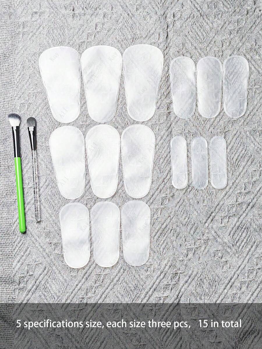 5pcs/10pcs/15pcs Makeup Brush Protector Set, Made Of Matte EVA Material, Dust-Proof And Odorless, Lightweight And Portable Design, Suitable For Eyeshadow Brush, Blush Brush, Contour Brush, Highlighter Brush, Etc. Available In 5 Sizes, 3pcs Per Size Or 1pc Per Style,Giveaways