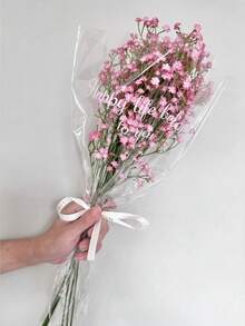3 piezas de Flores artificiales de Gypsophila rosa - Ramo de Flor de Bebé a granel con múltiples ramas para decoración de bodas, centros de mesa para despedida de soltera, arreglos florales DIY, decoración de mesa del hogar, relleno de jarrones, regalo del Día de San Valentín, decoración de fiesta de jardín, perfecta para decoración navideña, suministros para fiestas de Navidad y Año Nuevo - Rosa - Ver 6