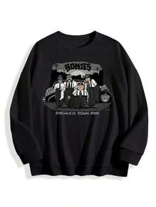 Homies Pachuco That Retro Crewneck - màu đen - Xem 1