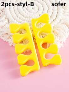 20/10/2 件粉色指甲分指器，柔软海绵脚趾分指器，修脚，脚趾手指分隔器，适用于女士男士美甲修脚美甲，泡沫脚趾分指器，专业美甲手指脚海绵垫，适用于指甲油、美甲用品、美甲工具、美甲工具、指甲、按压指甲的美甲工具 - 彩色 - 查看 23