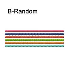 Adult Children Feel Fidgeting Toys, Elastic Fidgeting Stress Anxiety, Calm Down Travel Airplane Toys,Can Be Deformed At Will Silicone Decompression Stick,Fillers For Adolescents And Children,Reward Gift,Christmas Gift(The Average Size Is 1pc) - Multicolor - View 11