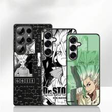 Cover Compatible With Apple  15 14 16 Plus 13 11 12 Pro Max X XR 6 + ProMax 16E TPU Phone Case Anime Dr Stone Ishigami Senkuu Compatible With  17 Case,  17 Pro Case,  17 Pro Max Case