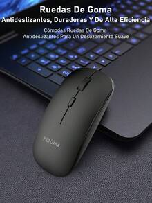 ratón inalámbrico conectado por USB de 2,4g de material PVC ultrafino con colores tipo - Multicolor - Ver 8