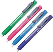 Pentel ZE21BPZ-4 Clic Erasers, Paquete de 4 - Blanco - Ver 2
