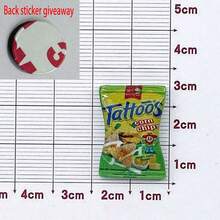 5/10pcs Refrigerator Magnets Set, Decorative Resin Candy Snack Bag & Tree Design Fridge Magnets, Personalized Magnets For Kitchen, Office, Whiteboard, Dishwasher, Best Gift For Home Decor - Multicolor - View 14