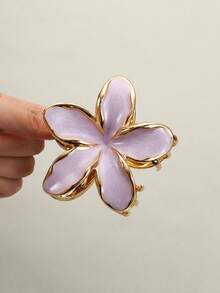 3 piezas de pasador de pelo de aleación de zinc con esmalte de flor de lirio, pasador de pelo lindo para verano y vacaciones en la playa, pasador de pelo con flor de huevo de celebridad de internet con temperamento, cubierta de cabello semi recogido para mujer, pinza para el cabello, pasador de hada (estilo aleatorio de cartón) Pinzas elegantes para el cabello Accesorios de invierno para el cabello Moda Pinzas para el cabello