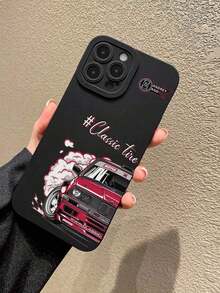 Una funda de protección para cámara TPU con diseño de coche de moda, compatible con las series Apple y - Multicolor - Ver 1